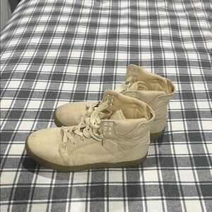 Supra Tan High-Top Sneakers